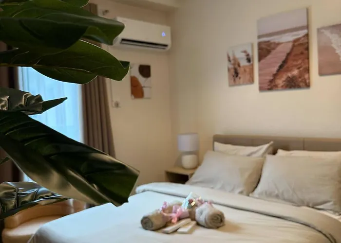 アパートホテル Cozy 1br In Zef, Near Anjo World Wifi, Pool, Gym